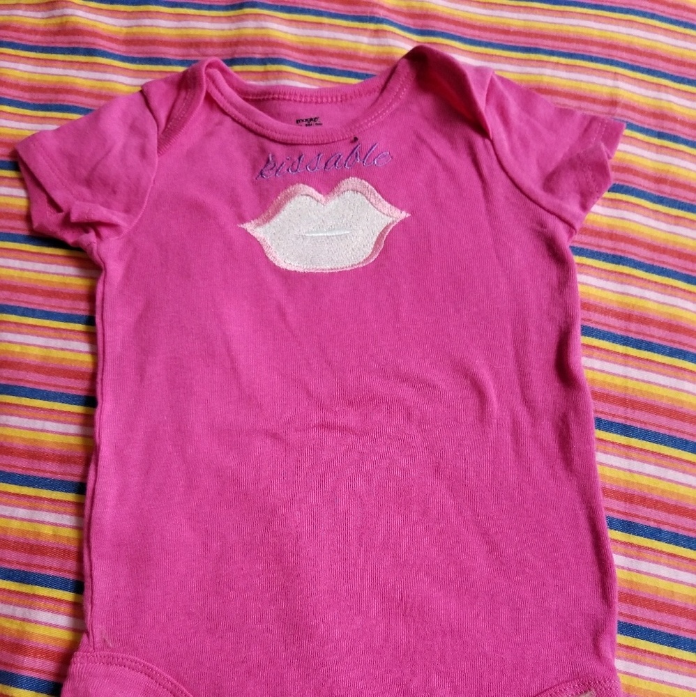 Pink onesie